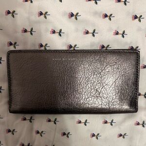 Marc by Marc Jacobs gun metal gray wallet